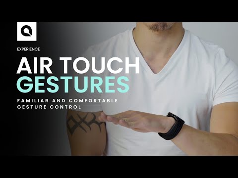 The Mudra Band Air-touch spatial gestures are familiar and comfortable to use