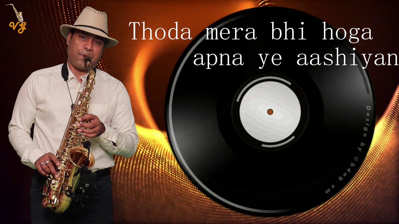  58 Aashiyan  Burfi 2012  Itni Si Hasi  Instrumental  Saxophone Cover By Vikas Gautam