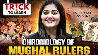 UGC NET History | Chronology Of Mughal Rulers | UGC NET History Learning Tricks |