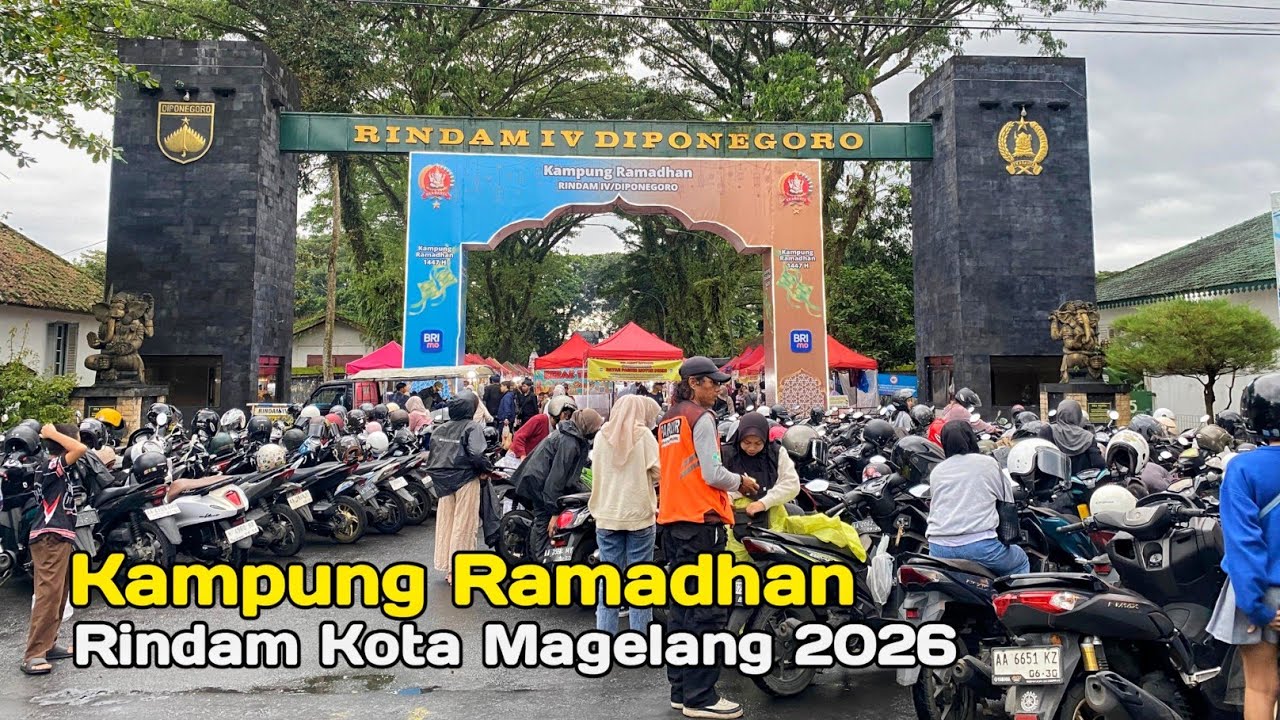 Kampung Ramadhan Rindam IV Diponegoro, Tempat Kulineran Terbesar Kota Magelang 2026 