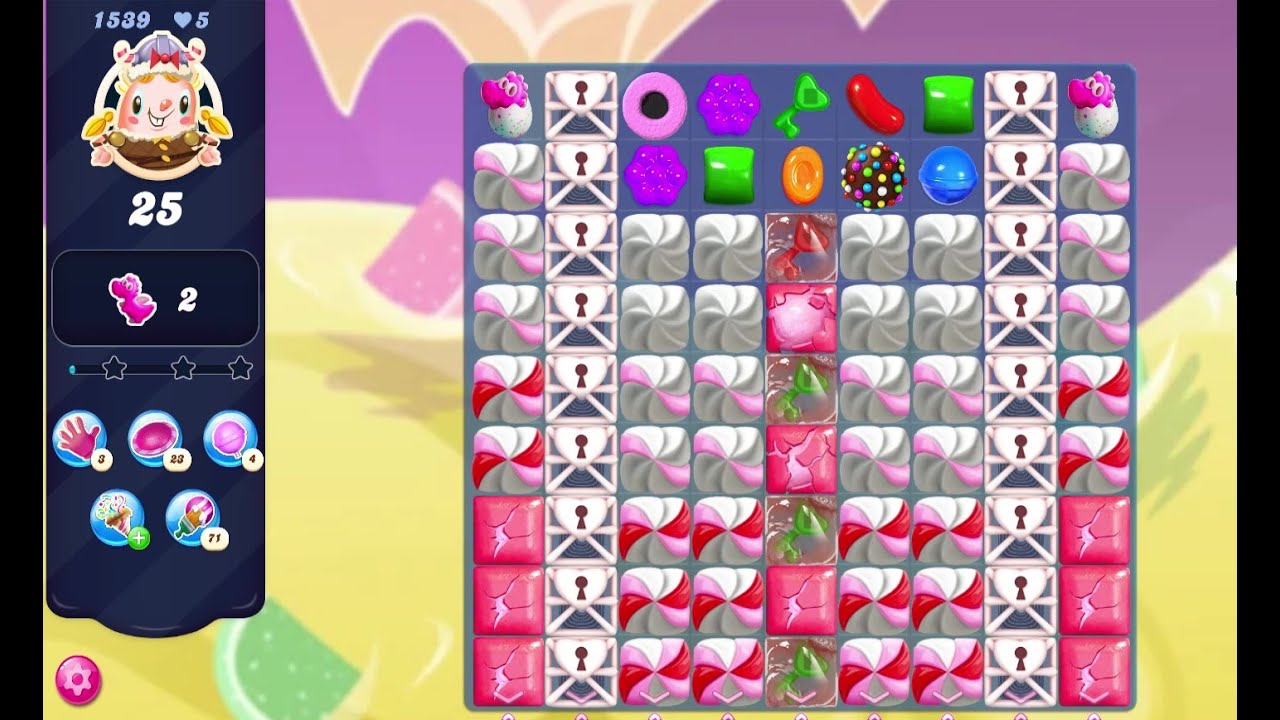 Candy Crush Saga Level 1539 YouTube