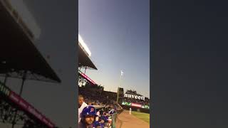 Wrigley field front row