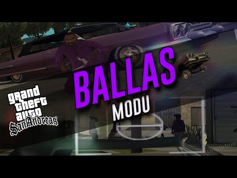 ARTIK GROVELAR YOK , BURASI BALLAS STREET ! | BALLAS MOD #257 Gta San Andreas | Kurulum | Oynanış