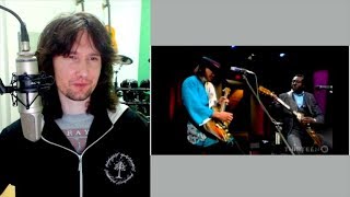 British guitarist reacts to Albert King's ULTIMATE jam with Stevie Ray Vaughan!