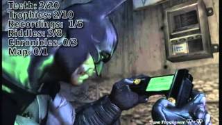 The MetaGame - Batman: Arkham Asylum Riddler Challenge 100% (Part 2 Intensive Treatment)