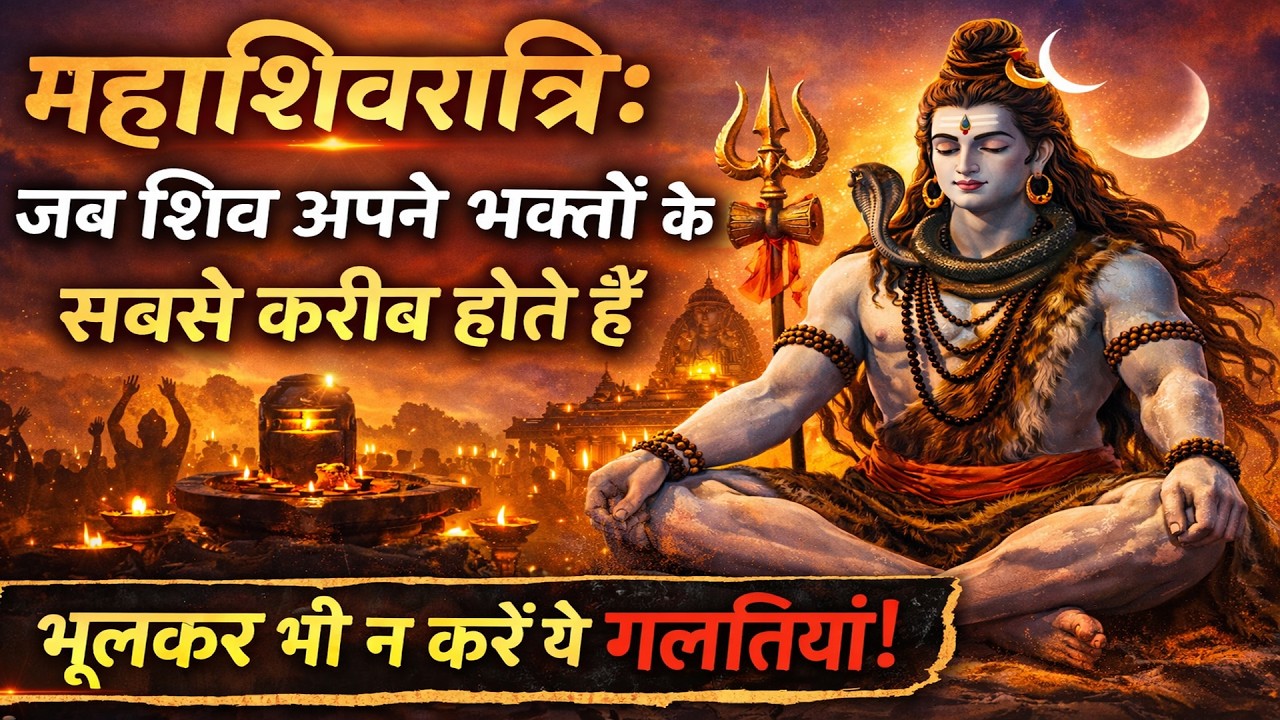 🌙 महाशिवरात्रि की कहानी और महत्व | भोलेनाथ की भक्ति में लीन पूरा भारत | Mahashivratri