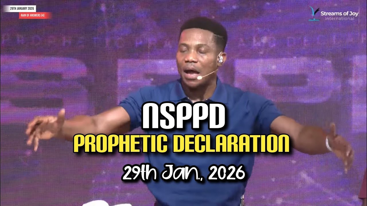 ✅AND THE LORD SAID YES [DAY 4] | NSPPD PROPHETIC DECLARATIONS | 29TH JANUARY 2026  