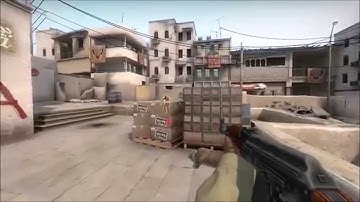ESEA 1v4 on Dust 2