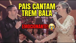 O momento que fez todos chorarem: Pais cantam 