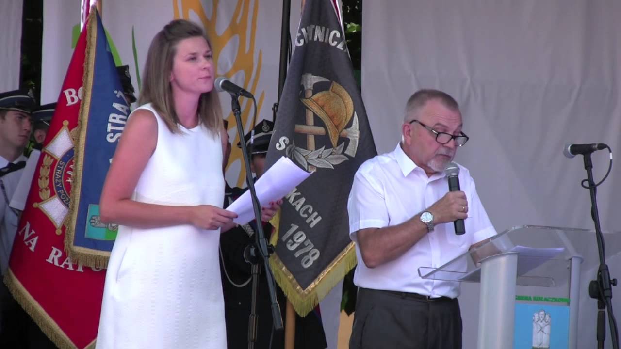 Przyśpiewki na dożynakch w Kołaczkowie