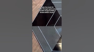 Super Hexagon Limited Edition Vinyls by Chipzel X iam8bit