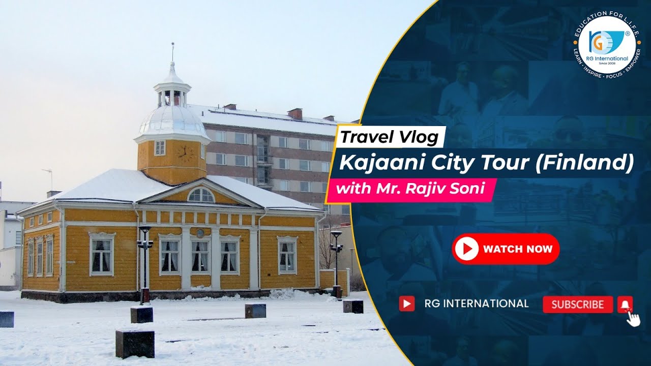 Kajaani city tour (Finland) with Mr.Rajiv soni YouTube