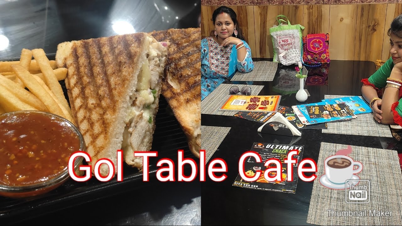 Gol Table Cafe☕️ in Burdwan/Cafe in Burdwan/Food Quality কেমন/Ghurte