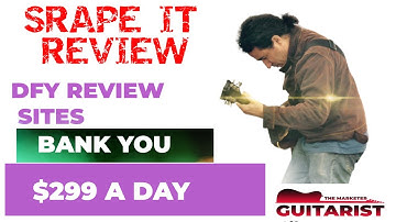 SCRAPE IT review demo ♠️ make money with review sites ♠️Scrape It+ 40 TOP Seller  BONUSES