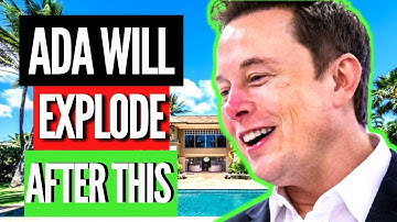Cardano ADA Will EXPLODE After One Tweet of Elon Musk