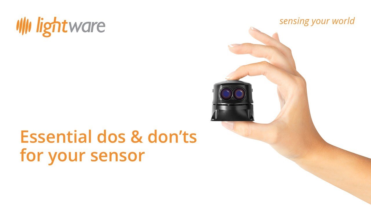 LightWare Sensors Dos and Don'ts