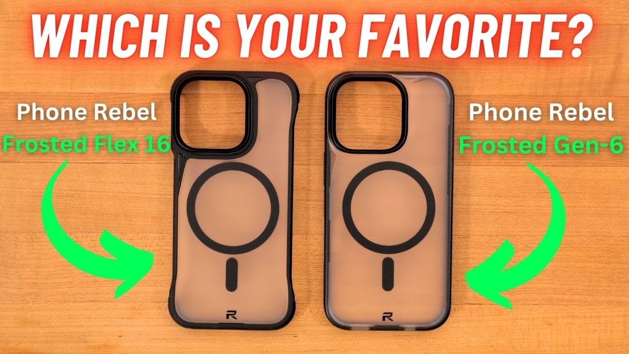 Обзор чехла Phone Rebel FROSTED Flex 16 + Gen-6 для iPhone 16 Pro // ЛУЧШИЕ чехлы для iPhone 16 Pro?