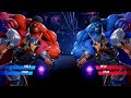 Red Hulk &amp; Thor vs Blue Hulk &amp; Thor (Very Hard) - Marvel vs Capcom | 4K UHD Gameplay