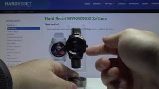 How to Change Clock Format in MYKRONOZ ZeTime – Time Settings screenshot 5