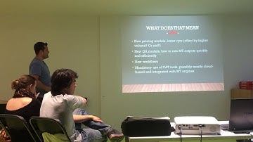 Laurent Chevrette discusses The Future of Machine Translation (French)