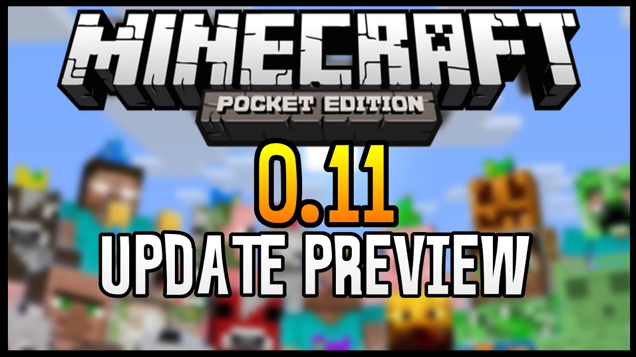 0.11 UPDATE PREVIEW - Minecraft Pocket Edition "BOATS, SKINS & SECRET"