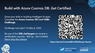 Get Ready For The Azure Cosmos Db Conf 2026 Cloud Skills Challenge