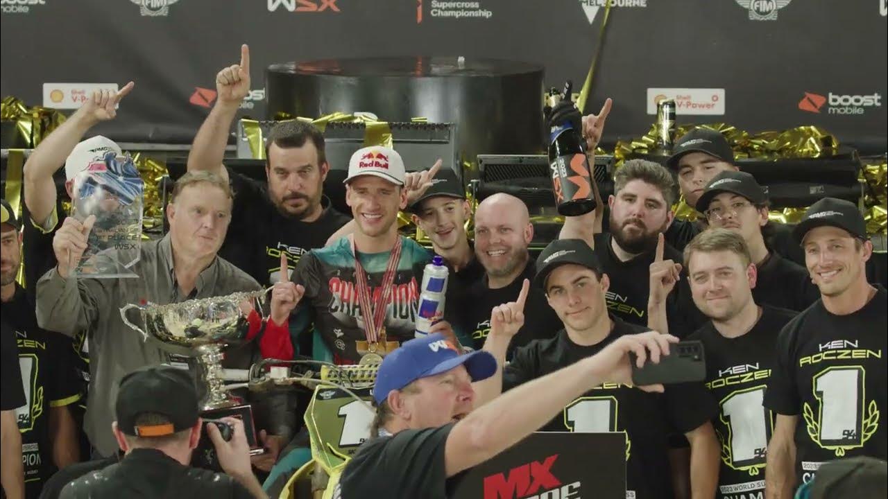 Ken Roczen's WSX 2024 Championship Winning Video YouTube