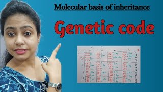 Genetic code | Ch-6 Molecular Basis of Inheritance | Class 12 | NEET | AIIMS
