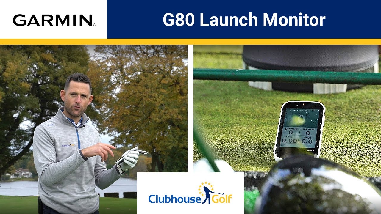Garmin G80 Golf GPS Launch Monitor 