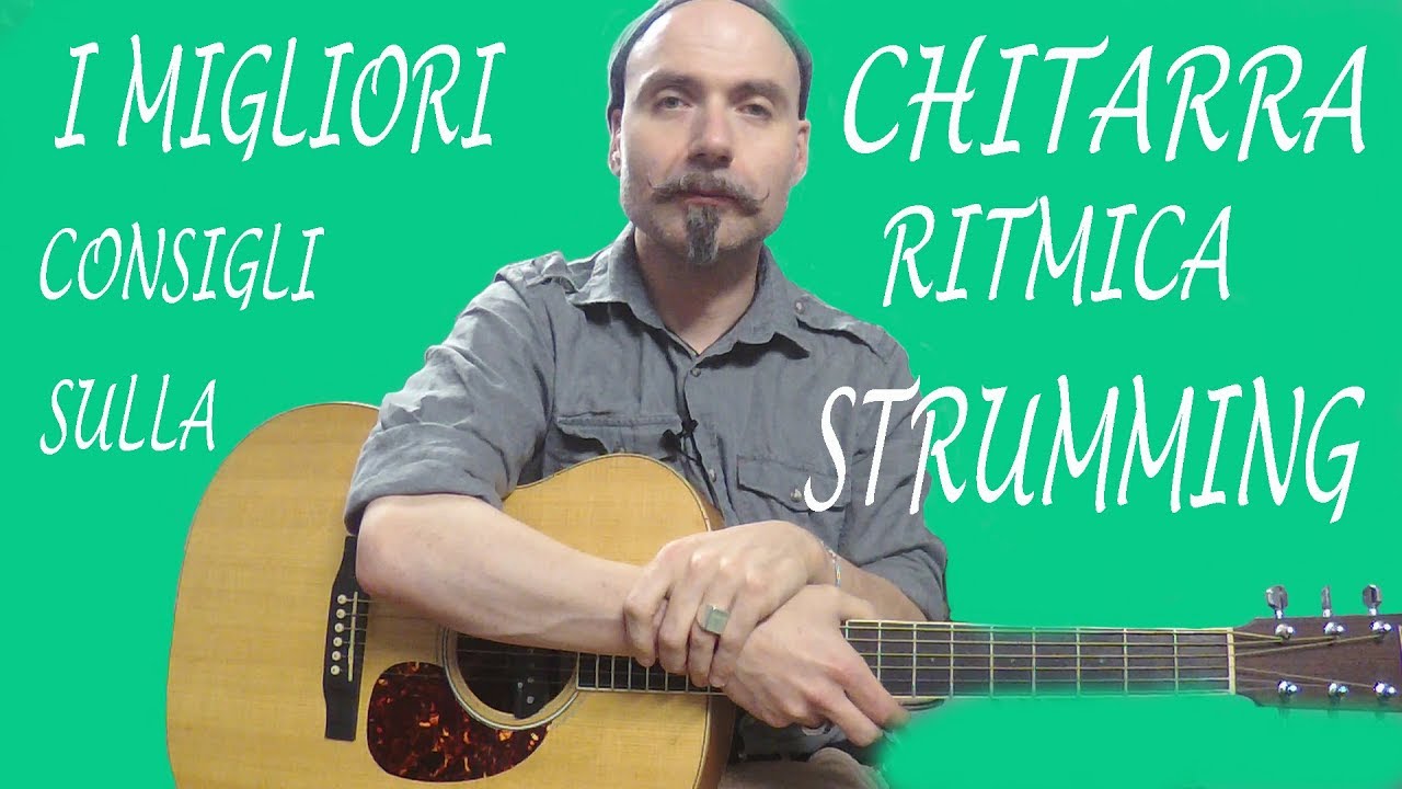 Lezioni di chitarra. I Migliori consigli sulla chitarra ritmica e strumming