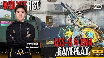 Wolves Rise USS-9 & XM4 Gameplay - Stream 21.08 | COD MOBILE