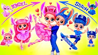 Celebrity Stitch and Angel Grow Up! Cute and Rock Sisters LOL OMG DIYs & Doll Crafts Profile