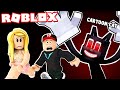 SPĘDZILIŚMY Całą Noc Z CARTOON CAT w Roblox! 😱 | Vito i Bella