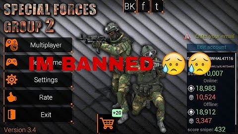 IM BANNED IN SFG2 |SPECIAL FORCES GROUP 2
