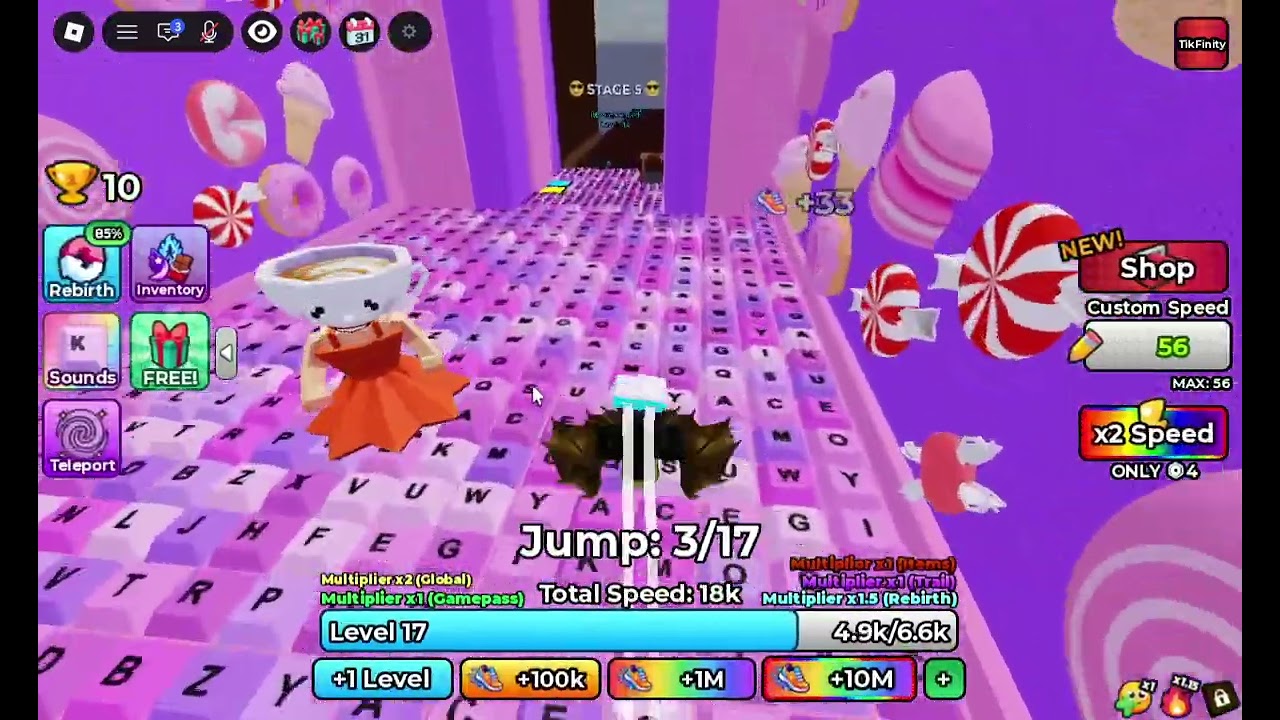 Backflip Keyboard Escape Speed progression video thumbnail