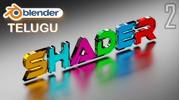 Blender 2.8 Telugu Tutorial - Shading 2