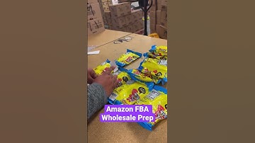 Amazon FBA warehouse prep and tips #amazonfba #amazonfbaprep #wholesale #amazonwholesale #fba