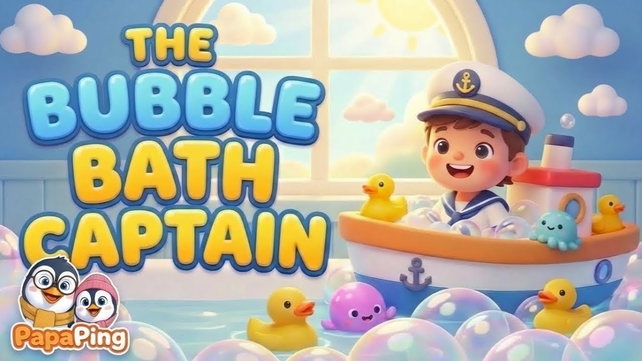 ⭐🧼🛁 Plays only songs | Bubble Bath Captain | kidssong | kidslearning | kidsstories | kids |
