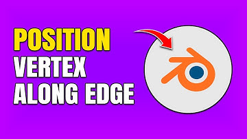 How To Position a Vertex Along an Edge in Blender