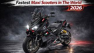 2026 The 10 Fastest Maxi Scooters in The World