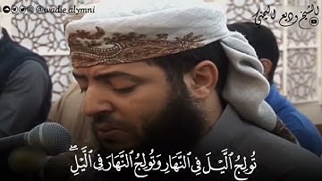 الشيخ #وديع_اليمني تلاوة مرئية رائعة ماتيسر من سورة آل عمران