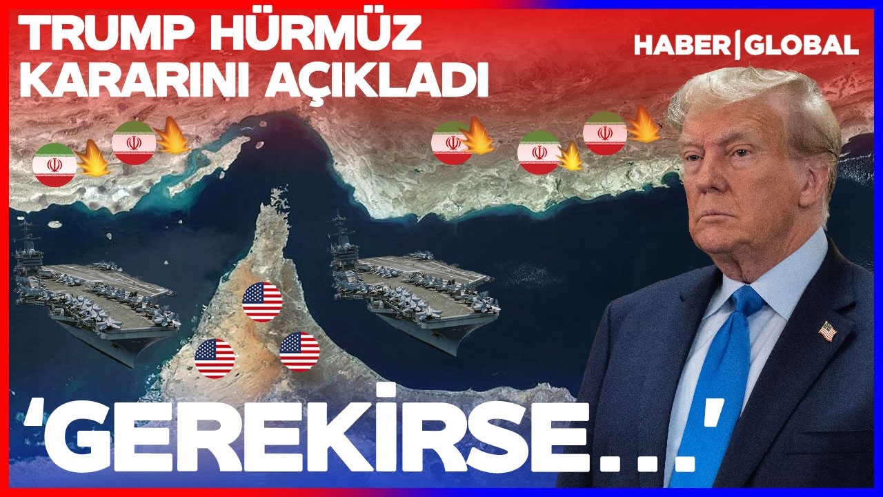Trump Donanmaya Hürmüz Emrini Verdi! 