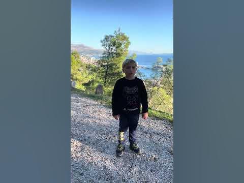 Поднимаюсь на гору Марьян в городе Сплит, Хорватия - YouTube