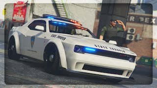Becoming a Police Officer for a Day in GTA
