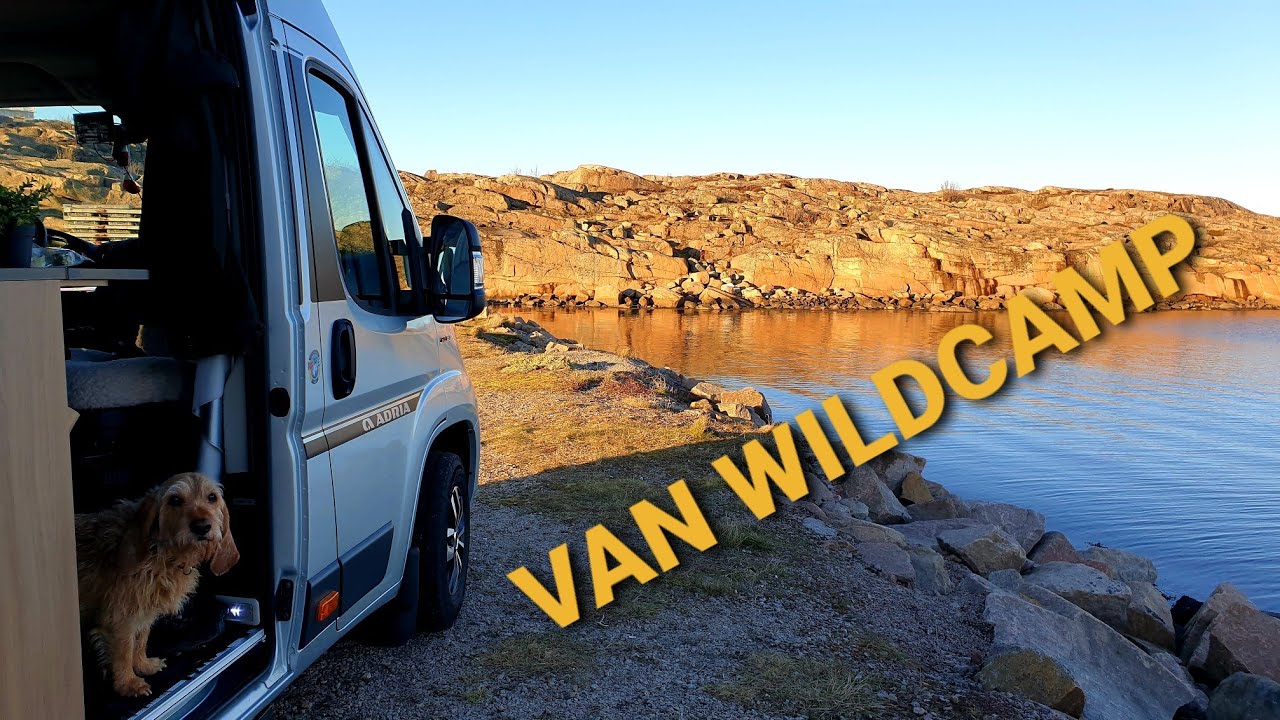 Med Van på Västkusten 1 - Fricamping och hur vi finner våra platser - Adria Twin 640