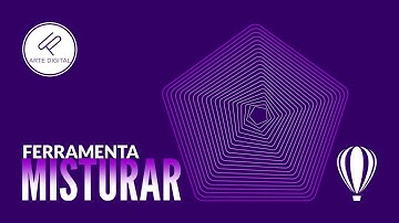 COMO UTILIZAR A FERRAMENTA MISTURAR (BLENDTOOL) NO COREL
