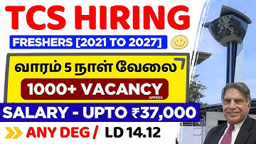 TCS NQT Recruitment 2025 tamil / TCS NQT Hiring 2025 tamil / jobs for you tamizha