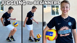 Learn to Juggle a Soccer Ball - Juggling Made Easy! by Dude it's David 2,979 views 4 months ago 8 minutes, 5 seconds