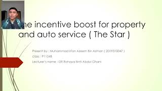 The incentive boost for property and auto service. ( REM252 - Real estate agency practice 2 )