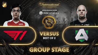 T1 vs Alliance Game 2 (BO2) | The International 10 Groupstage